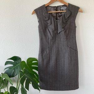 Classiques Entier Sleeveless Fitted Wool Dress Size 00